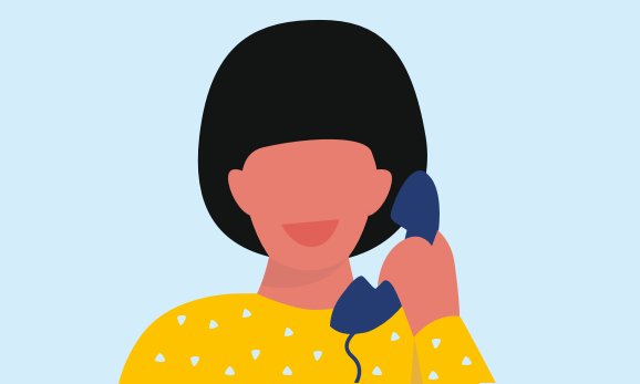 Illustratie van Harteraadlijn medewerker